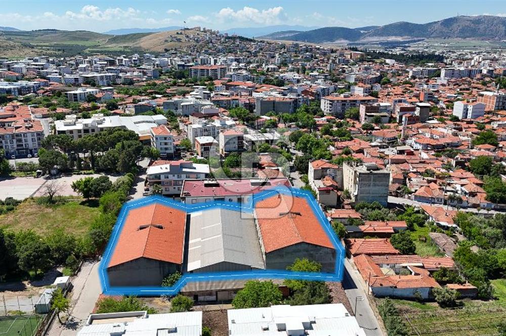 MANİSA AKHİSAR CUMHURİYET'TE 5170 m2 KİRALIK DEPO