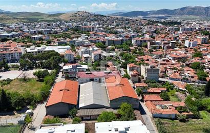 MANİSA AKHİSAR CUMHURİYET'TE 5170 m2 KİRALIK DEPO