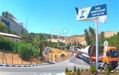 İZBAŞ Menemen Serbest Bölgesi'nde Satılık Fabrika Arsası