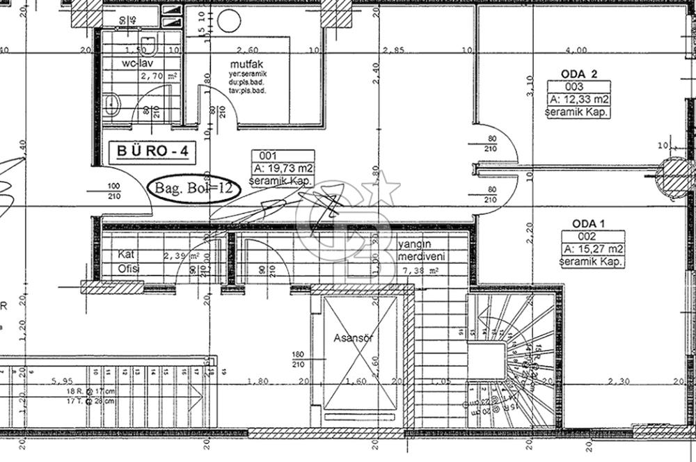 BANKADAN ARDEŞEN ATATÜRK CAD. ÜZERİNDE SATILIK OFİS 