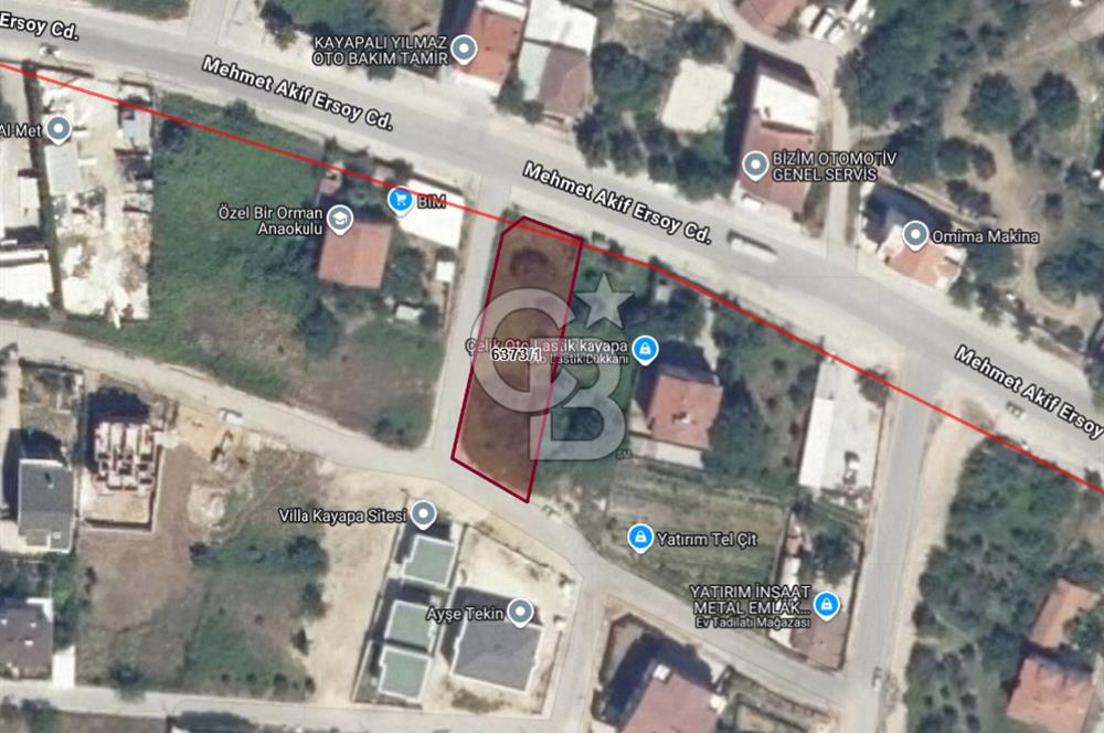 KAYAPADA SANAYİYE ÇOK YAKIN CADDEYE CEPHELİ 831 M2 KİRALIK ARSA
