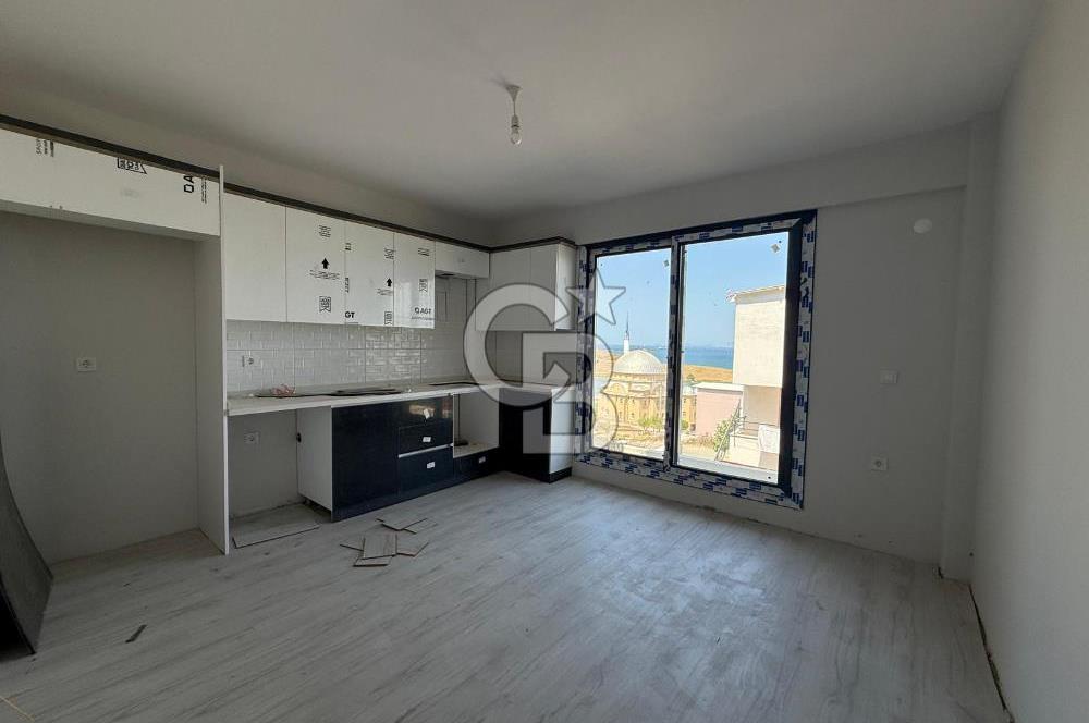 HACIÖMERLİDE 3+1 DENİZ MANZARALI BAHÇELİ MÜSTAKİL TADINDA DAİRE