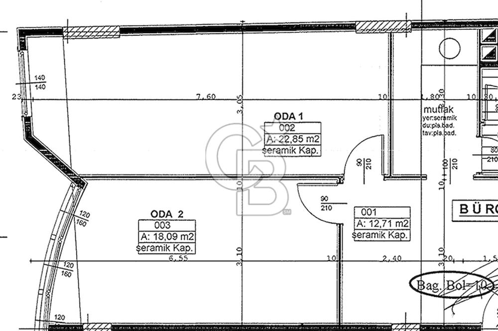 BANKADAN ARDEŞEN ATATÜRK CAD. ÜZERİNDE SATILIK OFİS 