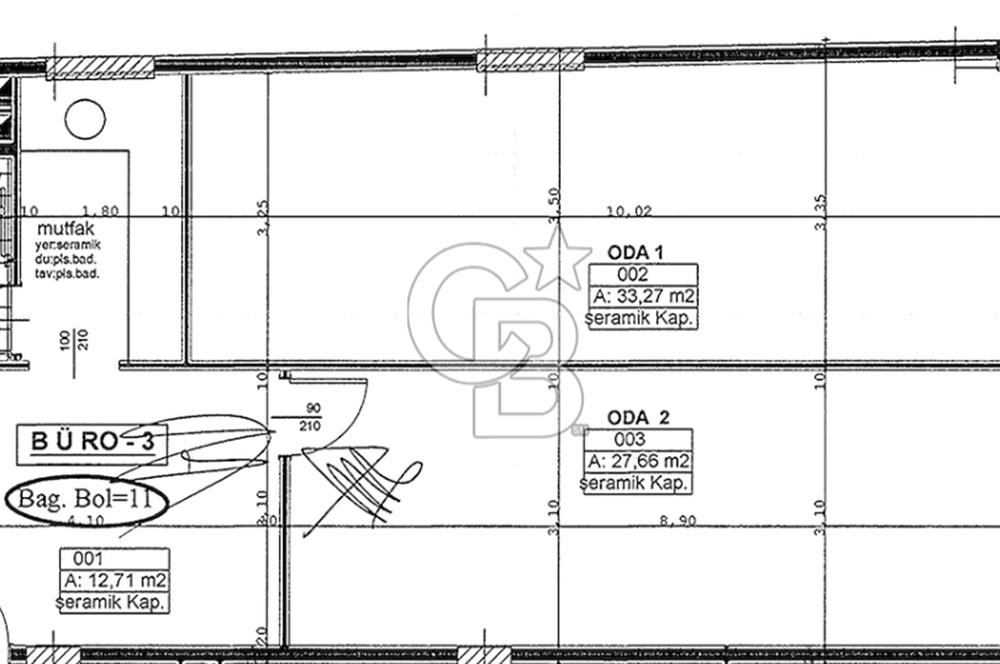BANKADAN ARDEŞEN ATATÜRK CAD. ÜZERİNDE SATILIK OFİS 