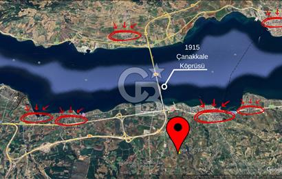 Gazisüleymanpaşa mah.de Tamamı Köprü Manzaralı 3834m2 Arazi
