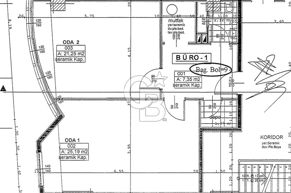 BANKADAN ARDEŞEN ATATÜRK CAD. ÜZERİNDE SATILIK OFİS