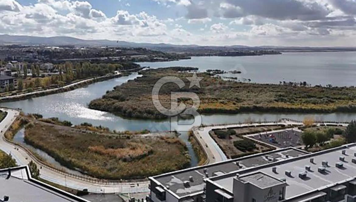 GÖLBAŞI HAYMANA YOLU ÜZERE GÖLE CEPHE EŞYALI SATILIK 1+1 DAİRE