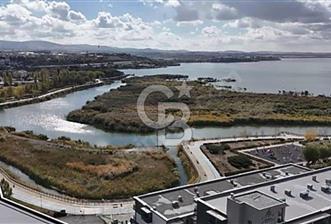 GÖLBAŞI HAYMANA YOLU ÜZERE GÖLE CEPHE EŞYALI SATILIK 1+1 DAİRE - 1 - 360724