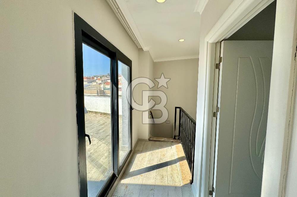 KARŞIYAKA ŞEMİKLER İZBAN YAKINI TERASLI SATILIK 4+1 DUBLEKS DAİRE