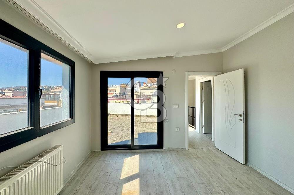 KARŞIYAKA ŞEMİKLER İZBAN YAKINI TERASLI SATILIK 4+1 DUBLEKS DAİRE
