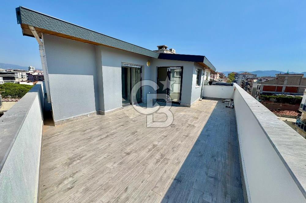 KARŞIYAKA ŞEMİKLER İZBAN YAKINI TERASLI SATILIK 4+1 DUBLEKS DAİRE
