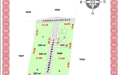 SATILIK HAYRABOLU KADRİYE 4 ADET 325m2 TARLA HİSSESİ