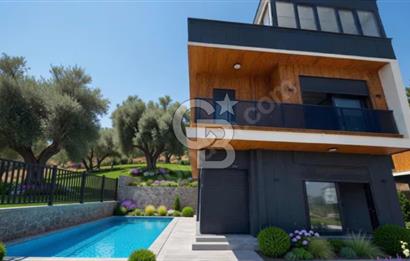 DİKİLİ ÇANDARLI'DA DENİZE YAKIN SATILIK MÜSTAKİL DUBLEKS VİLLA