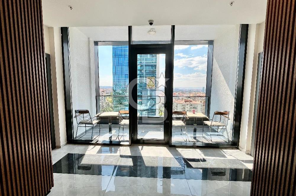 ÇUKURAMBAR KALE OFİS’TE ÖZEL MİMARİ YAPILI, MASRAFSIZ 105 M² SATILIK PRESTİJ OFİS!