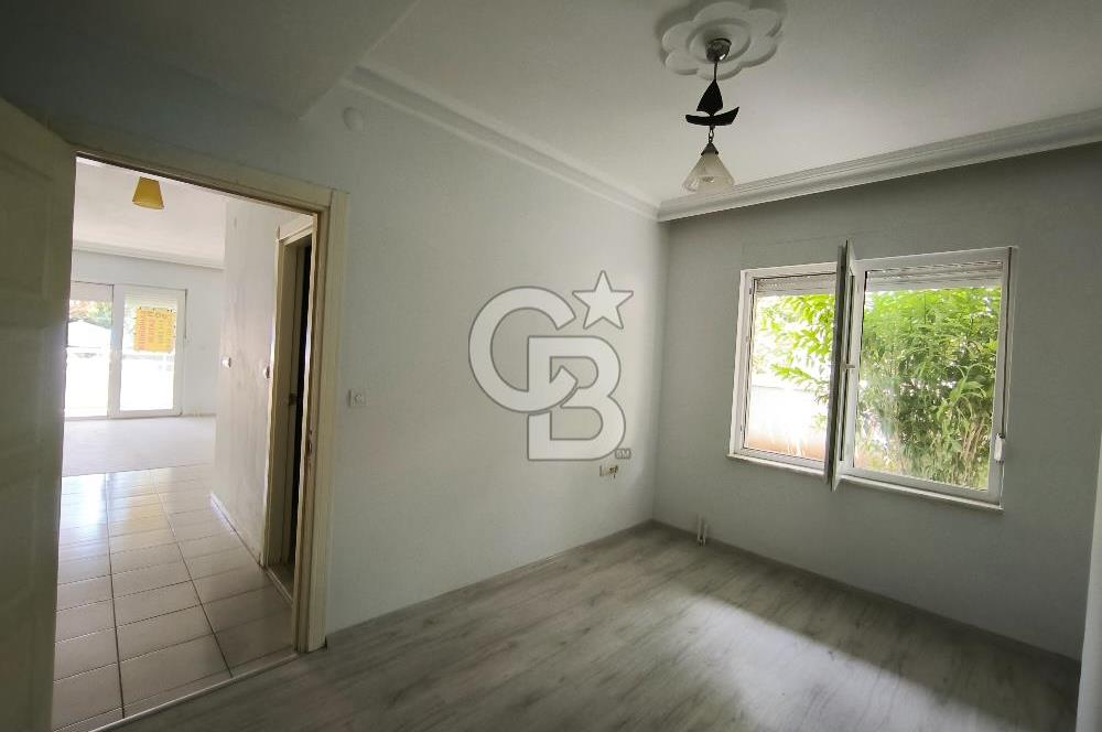 Hurma satılık 1+1 bahçe katı (önü açık)havuzlu