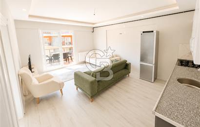 KİRALIK | Seyrek'te Havuz Cepheli, Eşyalı, 1 + 1 Daire