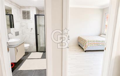 KİRALIK | Seyrek'te Havuz Cepheli, Eşyalı, 1 + 1 Daire