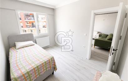 KİRALIK | Seyrek'te Havuz Cepheli, Eşyalı, 1 + 1 Daire