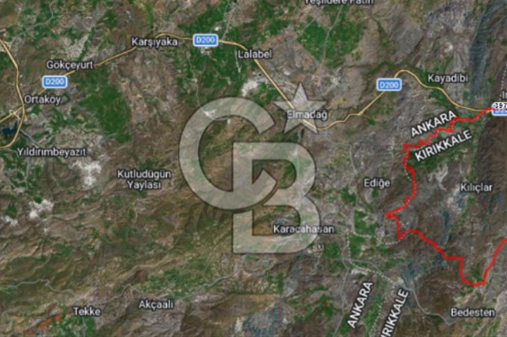 Kırıkkale Yahşihan Tek Tapu 7.820 m² Satılık Arsa