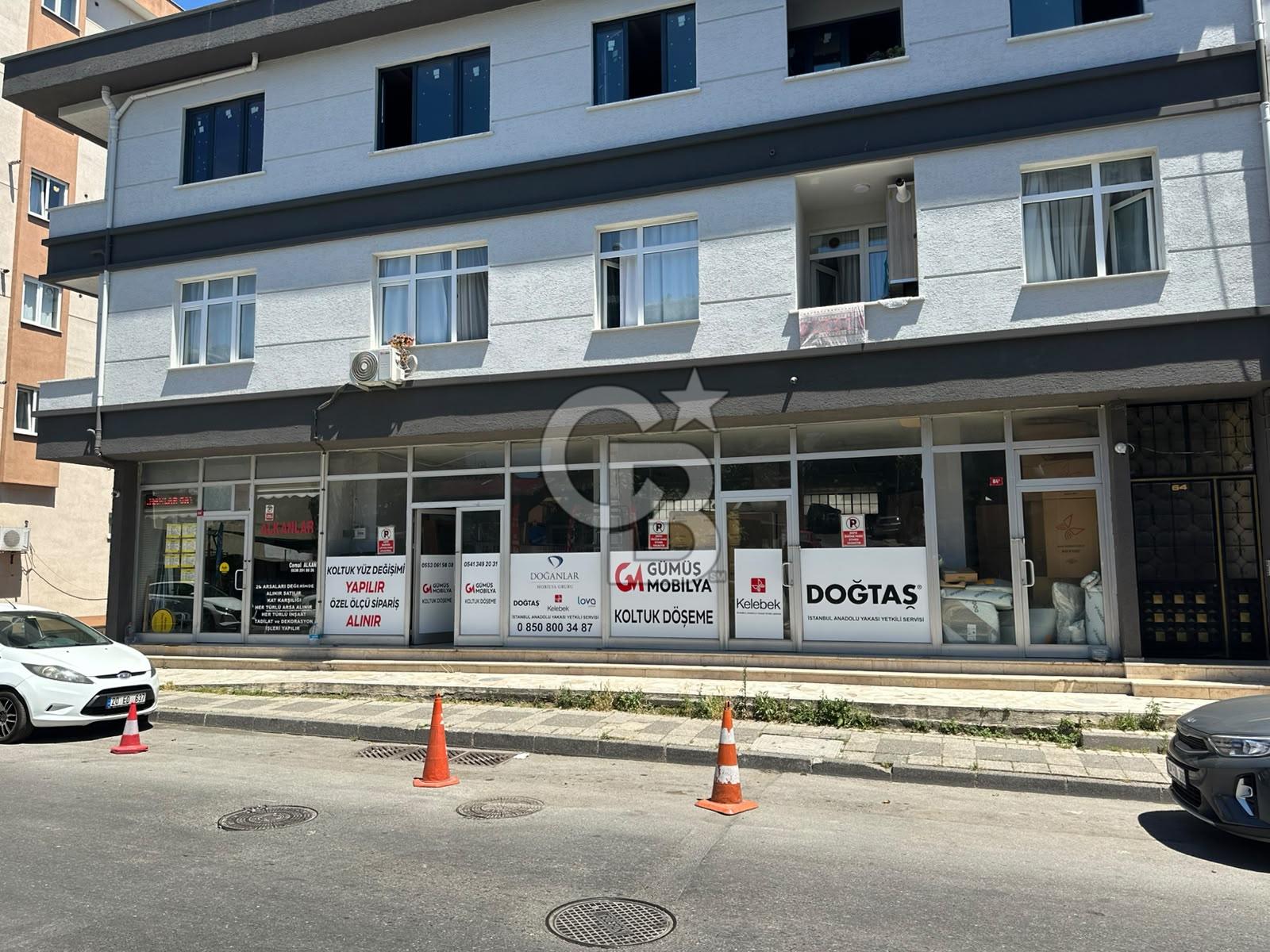 İNKILAP MAHALLESİ'NDE 450M2 CADDE ÜZERİ DEPOLU DÜKKAN