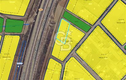 GÖLBAŞI HACILAR DA 3195 m² KÖŞE PARSEL VİLLA İMARLI SATILIK ARSA