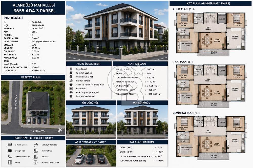 Değeri Her Geçen Gün Artan Bölgede 560 m² Satılık Arsa!