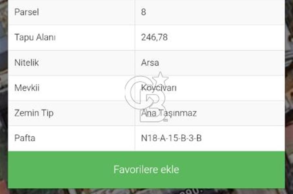 DİDİM HİSAR MAHALLESİNDE İMARLI KÖŞEBAŞI SATILIK ARSA