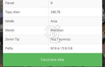 DİDİM HİSAR MAHALLESİNDE İMARLI KÖŞEBAŞI SATILIK ARSA