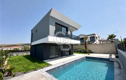 ÇEŞME REİSDERE MÜSTAKİL ÖZEL HAVUZLU 3+1 DUBLEKS SATILIK VİLLA