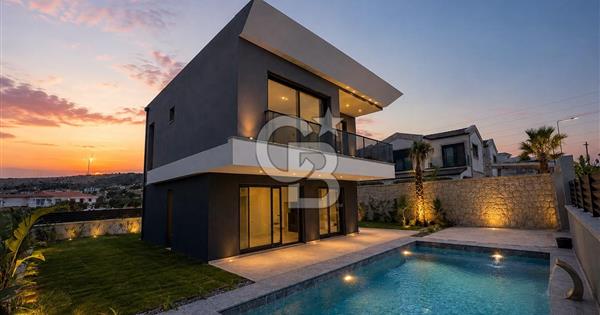 ÇEŞME REİSDERE MÜSTAKİL ÖZEL HAVUZLU 3+1 DUBLEKS SATILIK VİLLA - 361069