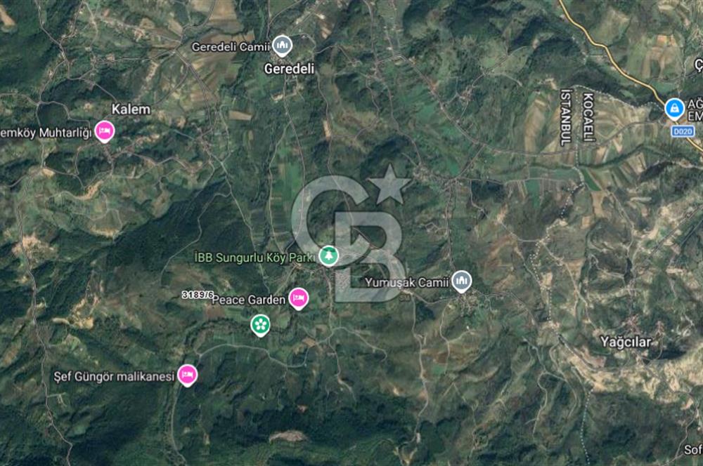ŞİLE KALEM MÜSTAKİL 1.368 M2 SATILIK ARAZİ