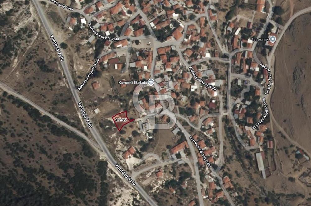 BERGAMA KOYUNELİ 532 M2 KÖYİÇİ İMARLI SATILIK ARSA