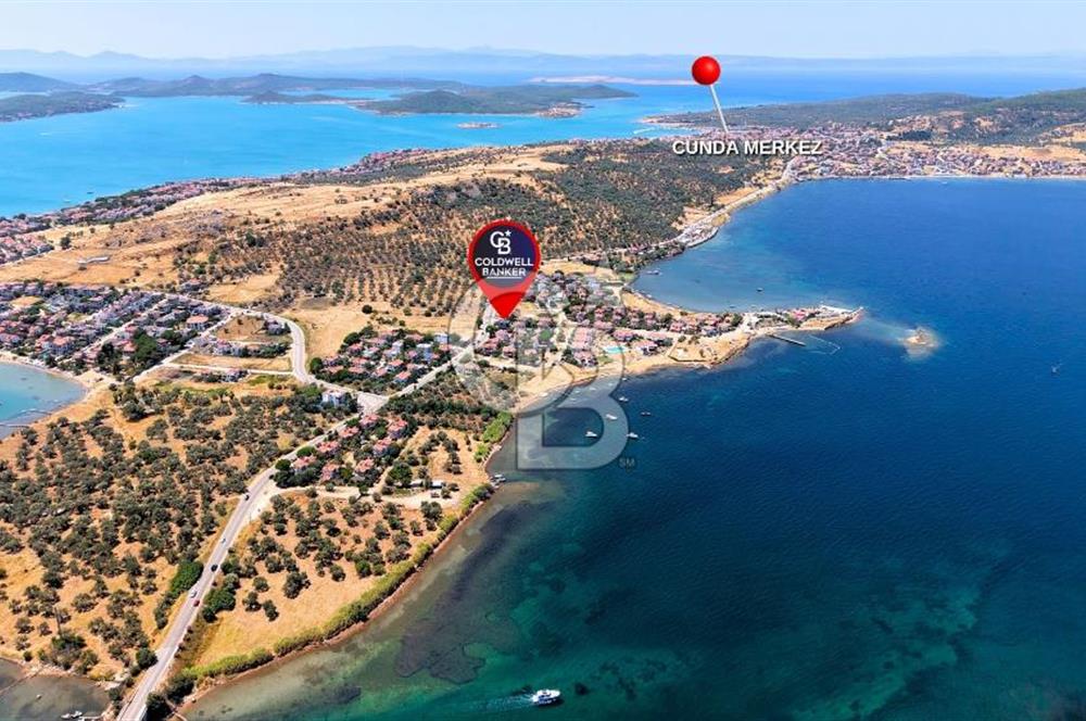 CUNDA ADASI’NDA DENİZE 100 METRE | 700 m² ARSADA ÖZEL YAPIM BAHÇELİ MÜSTAKİL VİLLA