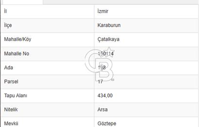 Karaburun Mordoğan’da 2 Villalık Fırsat Arsa