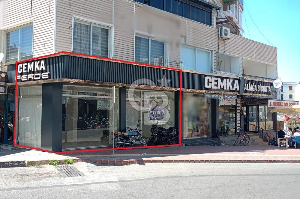 Merkezde Geniş Cepheli 27 m2 Satılık Köşe Dükkan