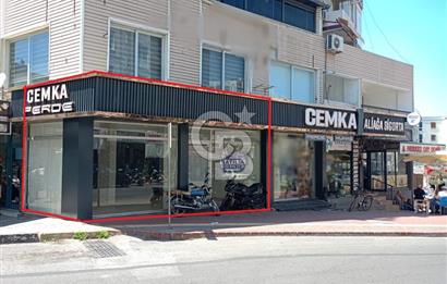 Merkezde Geniş Cepheli 27 m2 Satılık Köşe Dükkan