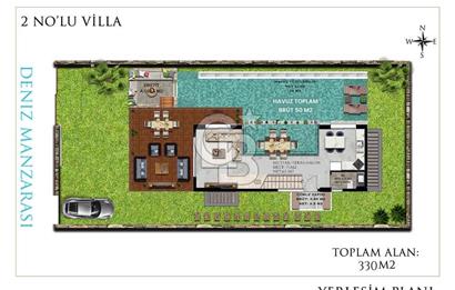 Kuşadası YaylaKöy'de Satılık Özel Havuzlu 4+1 Villa