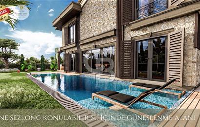 Kuşadası YaylaKöy'de Satılık Özel Havuzlu 4+1 Villa