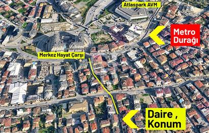Sultanbeyli Hasanpaşa da KİRALIK 2+1 Daire , Metroya yakın