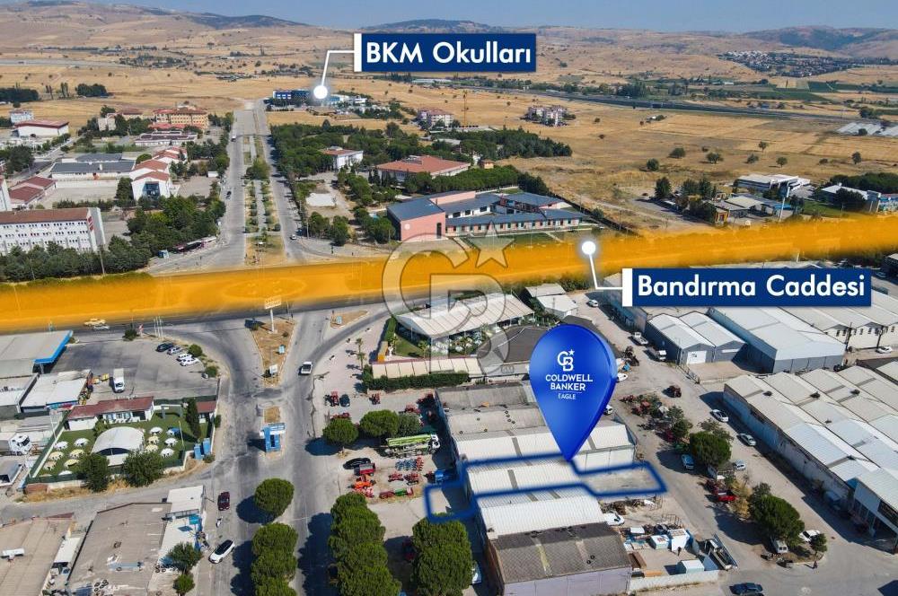 CB EAGLE'DAN SANAYİ SİTESİ 4. KAPIDA 399m² SATILIK DÜKKAN