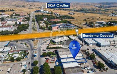 CB EAGLE'DAN SANAYİ SİTESİ 4. KAPIDA 399m² SATILIK DÜKKAN