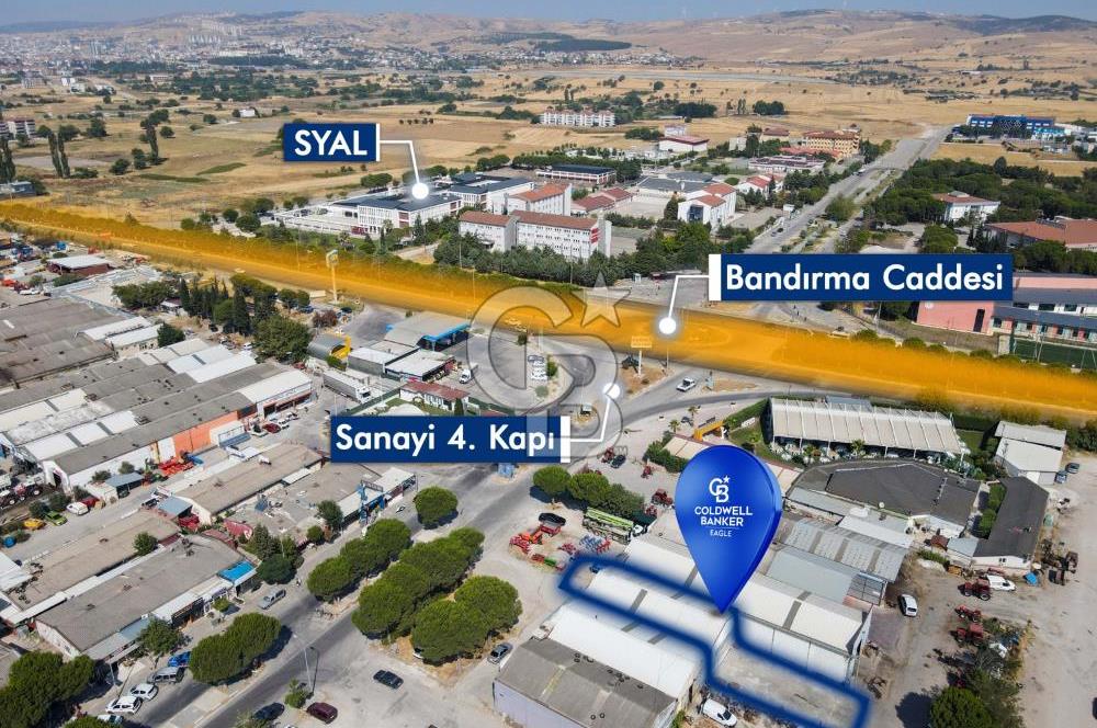 CB EAGLE'DAN SANAYİ SİTESİ 4. KAPIDA 399m² SATILIK DÜKKAN