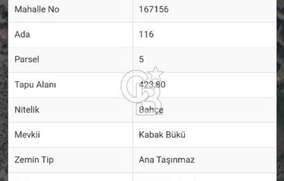 BALIKESİR BİGADİÇ DERE KENARI 424 m2 BAHÇE