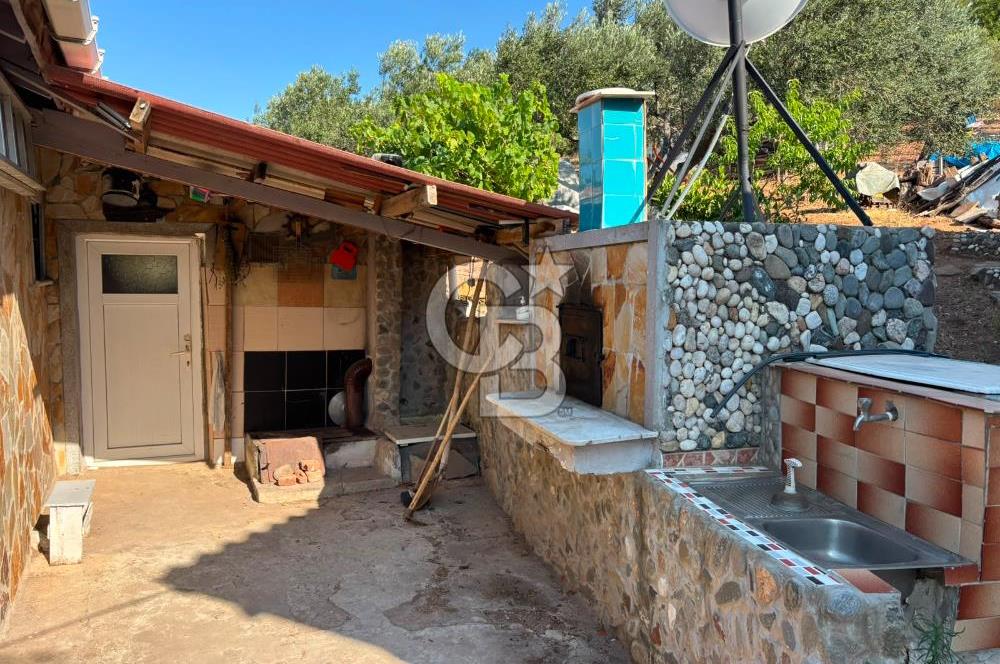ÇANAKKALE ŞEVKETİYE'DE BOĞAZ MANZARALI SATILIK MÜSTAKİL BAĞ EVİ