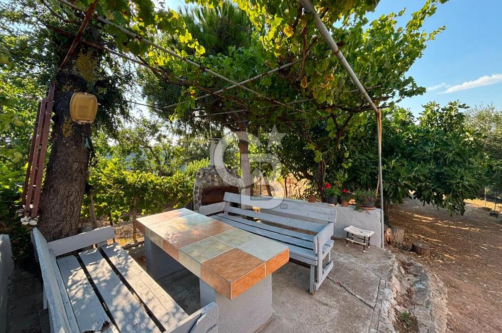 ÇANAKKALE ŞEVKETİYE'DE BOĞAZ MANZARALI SATILIK MÜSTAKİL BAĞ EVİ
