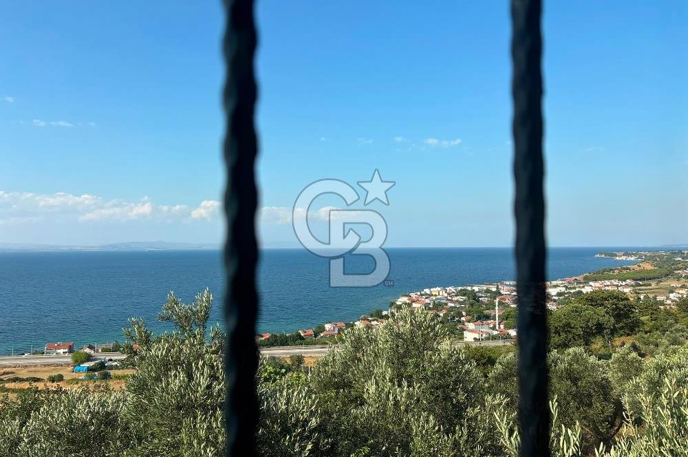 ÇANAKKALE ŞEVKETİYE'DE BOĞAZ MANZARALI SATILIK MÜSTAKİL BAĞ EVİ