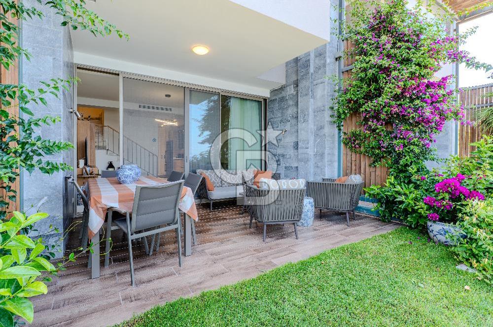  VARYAP YALIKAVAK RESIDENCE SATILIK 3+1 BAHÇELİ DUBLEKS | DENİZE SIFIR | OTEL KONSEPTİ 