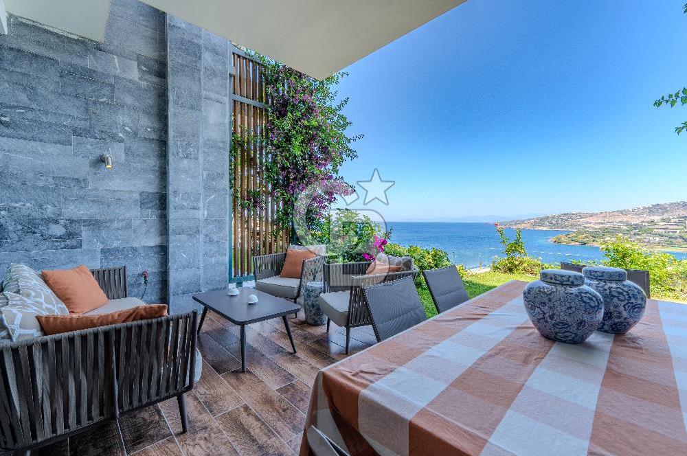  VARYAP YALIKAVAK RESIDENCE SATILIK 3+1 BAHÇELİ DUBLEKS | DENİZE SIFIR | OTEL KONSEPTİ 