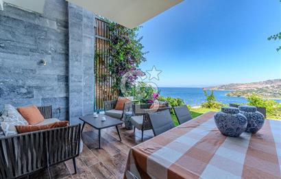  VARYAP YALIKAVAK RESIDENCE SATILIK 3+1 BAHÇELİ DUBLEKS | DENİZE SIFIR | OTEL KONSEPTİ 