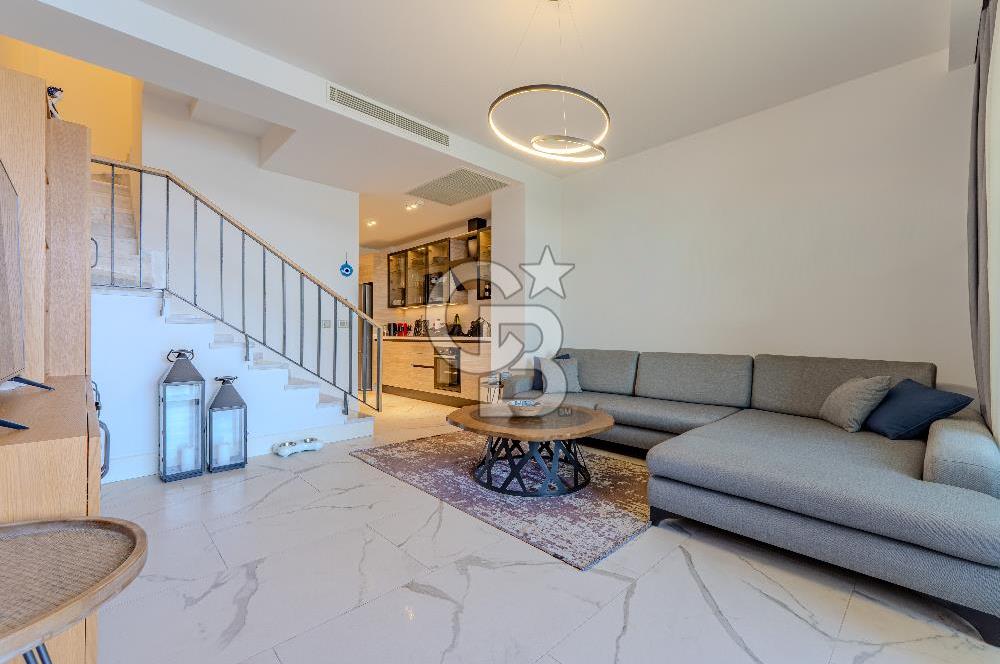  VARYAP YALIKAVAK RESIDENCE SATILIK 3+1 BAHÇELİ DUBLEKS | DENİZE SIFIR | OTEL KONSEPTİ 